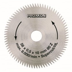 Лезо Proxxon Super Cut 58/10 мм