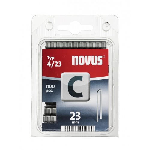 Скоби тип C 4/23 NOVUS [1100 шт.]
