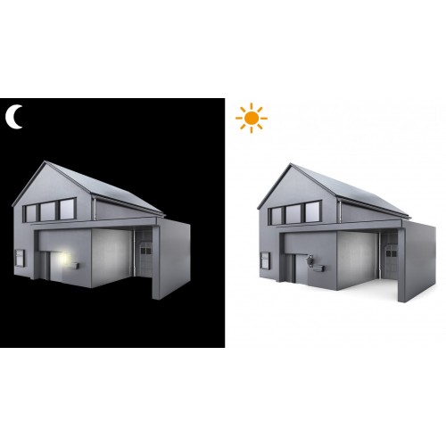 Сутінковий датчик Steinel NightMatic 2000 макс. 1000 Вт IP54 230 В білий - фото 1