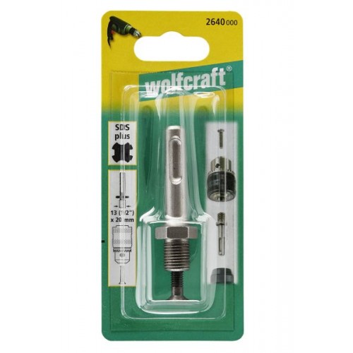 Адаптер патрона Wolfcraft SDS-plus фото 1