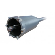Монолітна коронка 100/550 мм ABRABORO - SDS-Max [1 шт.]