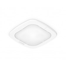 Датчик сутінків та присутності Steinel IR Quattro Slim 4m KNX V3 прихованого монтажу IP20 квадратний білий