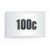 Фасадний світильник з датчиком сутінків та номером будинку LN1 N LED 4.5W 3000K 440lm IP54 230V