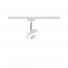 Рейковий прожектор URail CIRCLE LED DIM 5W 220lm 2700K 230V матовий білий / металевий