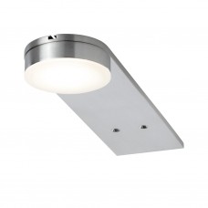 Світлодіодні меблеві світильники 3x3W 15VA довгі 230V/350mA 200x50mm Сатинове залізо/Метал Акрил