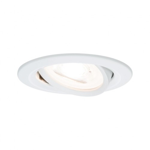 Вбудований світильник NOVA COIN LED DIM, поворотний, GU10, макс. 35 Вт, 84 мм, 230 В, матово-білий