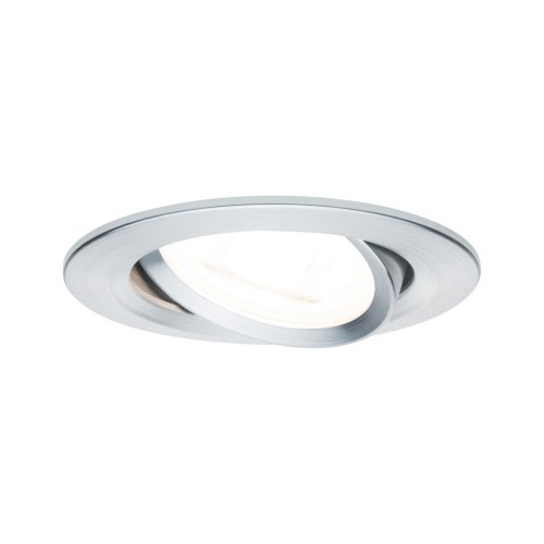 Вбудований світильник NOVA LED DIM, поворотний, GU10, макс. 35 Вт, 84 мм, 230 В, алюміній / алюміній
