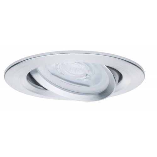 Вбудований світильник NOVA LED DIM, поворотний, GU10, макс. 35 Вт, 84 мм, 230 В, алюміній / алюміній - фото 1