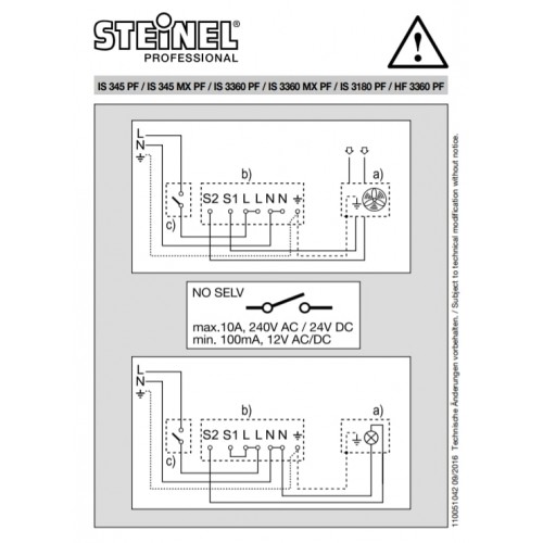 Датчик руху та сутінків Steinel IS3180 PF, накладний, IP54, квадратний, білий - фото 1