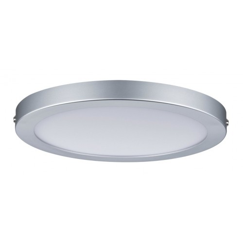 Стельовий світильник ATRIA LED DIM 18.5W 1150lm 220mm 2700K 230V матовий хром/пластик - фото 1