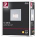 Світильник для сходів EDGE LED квадратний 1x1.2W 50lm 2700K 230V матовий хром / пластик