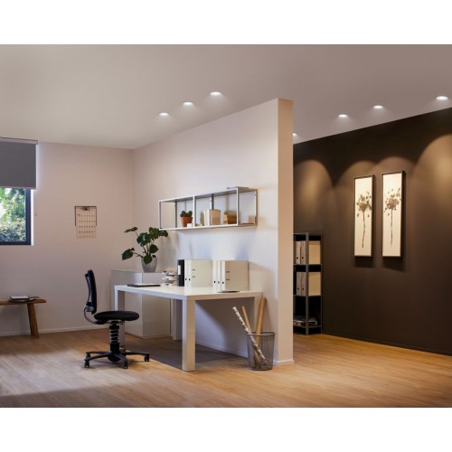 Вбудований світильник NOVA LED DIM, поворотний, GU10, макс. 35 Вт, 93 мм, IP65, 230 В, матовий білий / алюміній - фото 3
