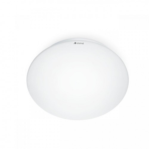 Світлодіодний стельовий світильник STEINEL RS 16 LED 9.5W 840lm 3000K IP44 з датчиком руху та сутінків HF 230V білий / скло