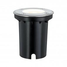 Підлоговий світлодіодний світильник FLOOR LED GU10 3.5W 3000K IP67 круглий, нержавіюча сталь 230V