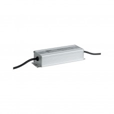 Трансформатор для зовнішнього використання Plug & Shine 150 Вт 230/24 В постійного струму, сріблясто-алюмінієвий, IP67