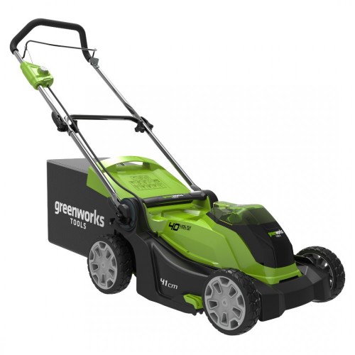 Бездротова газонокосарка 40 В 41 см Greenworks G40LM41 фото 1