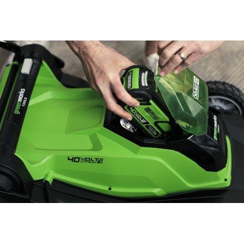 Бездротова газонокосарка 40 В 41 см Greenworks G40LM41 фото 4