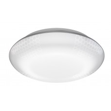 Стельовий світильник DL VARIO QUATTRO S PIR 9.8W LED 3000K 1000lm IP54 IK07 з датчиком руху та сутінків 230V білий/пластик