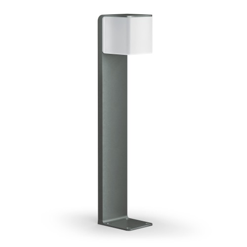 Садовий світильник з датчиком руху та сутінків STEINEL GL 80 SC iHF Bluetooth Mesh 9.1W 650lm 3000K IP44 IK03 230V антрацит / алюміній