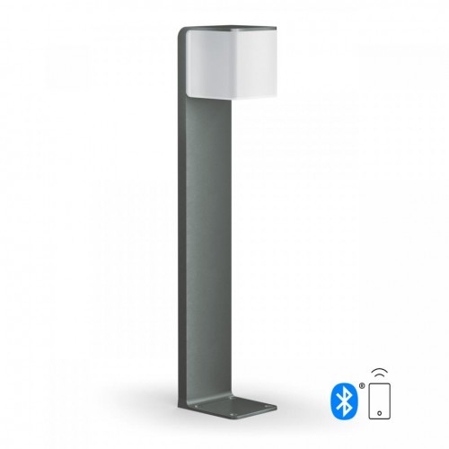 Садовий світильник з датчиком руху та сутінків STEINEL GL 80 SC iHF Bluetooth Mesh 9.1W 650lm 3000K IP44 IK03 230V антрацит / алюміній - фото 1