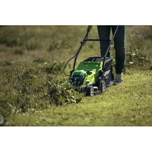 Бездротова газонокосарка 40 В 35 см Greenworks G40LM35 фото 4