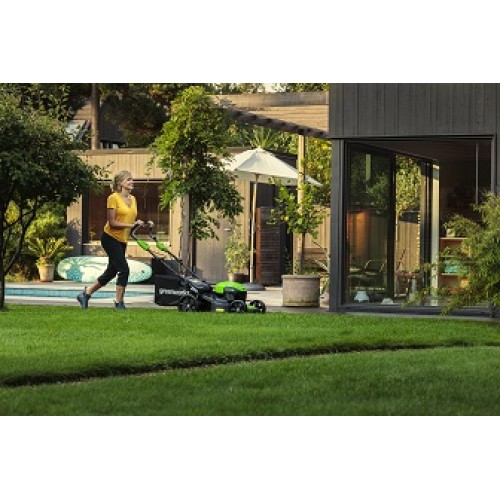 Акумуляторна газонокосарка 40 В 46 см Greenworks GD40LM46SP фото 2