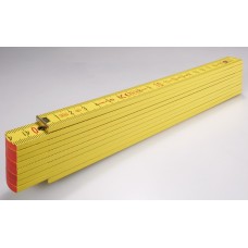 Складаний лінійний метр 2 м STABILA 707 бук, жовтий, 10 секцій