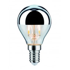 Світлодіодне джерело світла Дзеркало-крапля 2.6W 230V 220lm E14 2700K Срібний