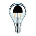 Світлодіодне джерело світла Дзеркало-крапля 2.6W 230V 220lm E14 2700K Срібний