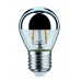 Світлодіодне джерело світла Дзеркало-крапля 2.6W 230V 200lm E27 2700K Срібний