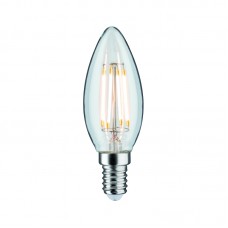 Світлодіодне джерело світла Свічка 4.8W 230V E14 470lm 2700K прозоре