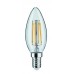 Світлодіодне джерело світла Свічка 4.8W 230V E14 470lm 2700K прозоре