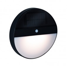 Сонячний фасадний світильник ELIOSE LED 3000K 50lm з датчиком руху та сутінків IP44 антрацит
