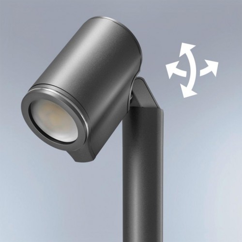 Садовий світильник із датчиком сутінків SPOT WAY N 7.86W 512lm 3000K IP44 IK03 230V антрацит / алюміній - фото 3