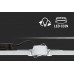Світлодіодний вбудований світильник COLE COIN 3-STEP DIM 3x6W 470lm 2700K IP44 230V білий / матово-чорний