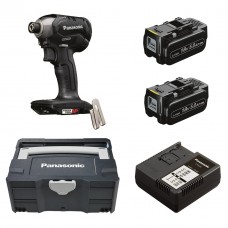 18V Panasonic EY76A1 ударний гайковерт + систейнер + 2x 5.0Ah + зарядний пристрій