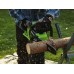 Бензопила 40 В, 40 см, зарядний пристрій Greenworks GD40CS18K2X + комплект 2 акумуляторів ємністю 2 Аг