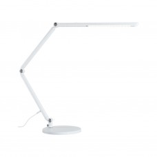 Настільна лампа FLEXBAR LED 9.5W DIM 700lm 3000/4000/6500K 230V біла / алюмінієва