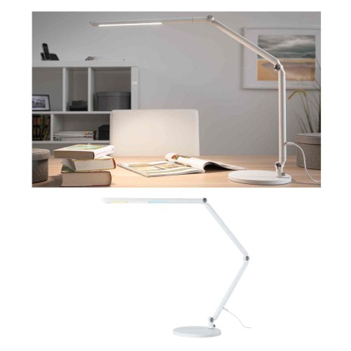 Настільна лампа FLEXBAR LED 9.5W DIM 700lm 3000/4000/6500K 230V біла / алюмінієва фото 2