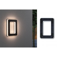СОНЯЧНИЙ LED фасадний світильник номер будинку 0 3000K IP44 зі змінною батареєю / чорний