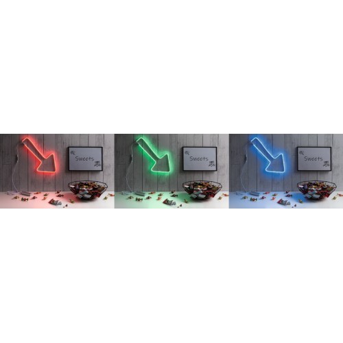 Неонова світлодіодна стрічка Colorflex USB 1 м 5 Вт RGB фото 8