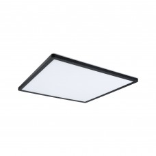 Стельовий світильник ATRIA SHINE LED DIM 22W 2200lm 420x420mm 3000K 230V матовий чорний / пластик