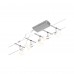 Лампа Sheela max5x10W GU5.3 хром матова/хром 12V DC 60VA twszt/метал