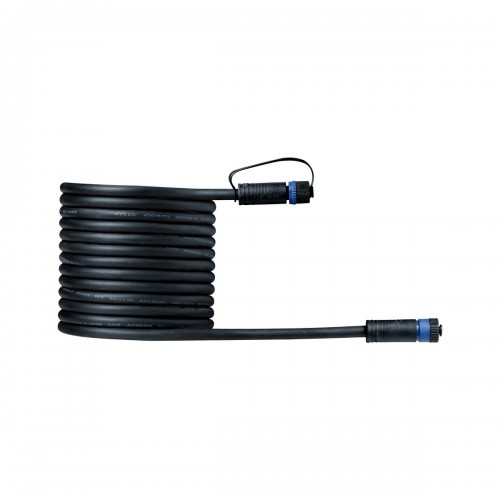 З'єднувальний кабель Plug & Shine 5 м, 1 вхід-1 вихід, IP68, 24 В, чорний/пластиковий - фото 1