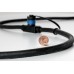 З'єднувальний кабель Plug & Shine 5 м, 1 вхід-1 вихід, IP68, 24 В, чорний/пластиковий - фото 6