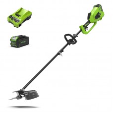 Зарядний пристрій для кущоріза/тримера Greenworks GD40BCK4 40 В + комплект акумуляторів 4 Аг