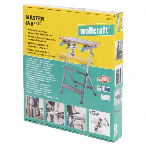 Затискний стіл Wolfcraft Master 650 ERGO фото 4