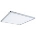 Стельовий світильник ATRIA SHINE LED Backlight DIM 22W 2200lm 420x420mm 4000K 230V матовий хром / пластик