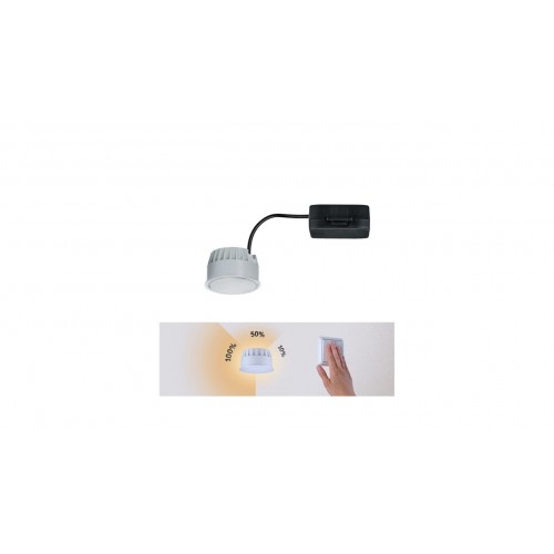 Джерело світла NOVA COIN LED 3-STEP DIM 6W 530lm 50mm 4000K 230V сатинова/пластикова