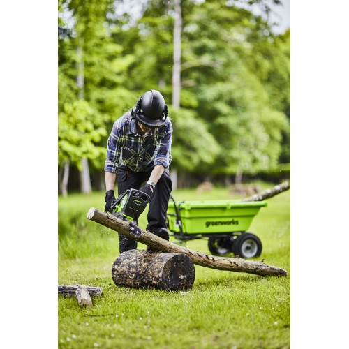 Бензопила 40V 30 см Greenworks G40CS30II - фото 1